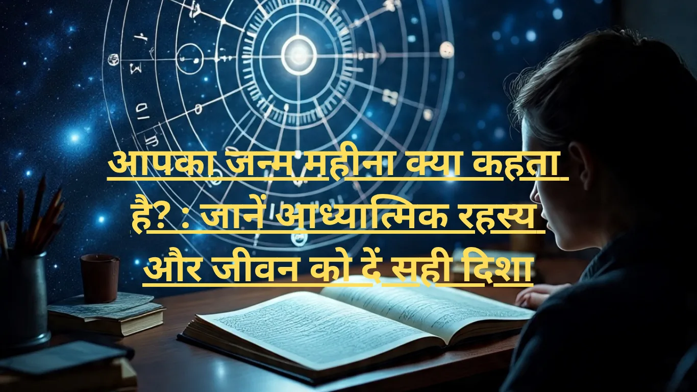 आपका जन्म महीना क्या कहता है जानें आध्यात्मिक रहस्य और जीवन को दें सही दिशा