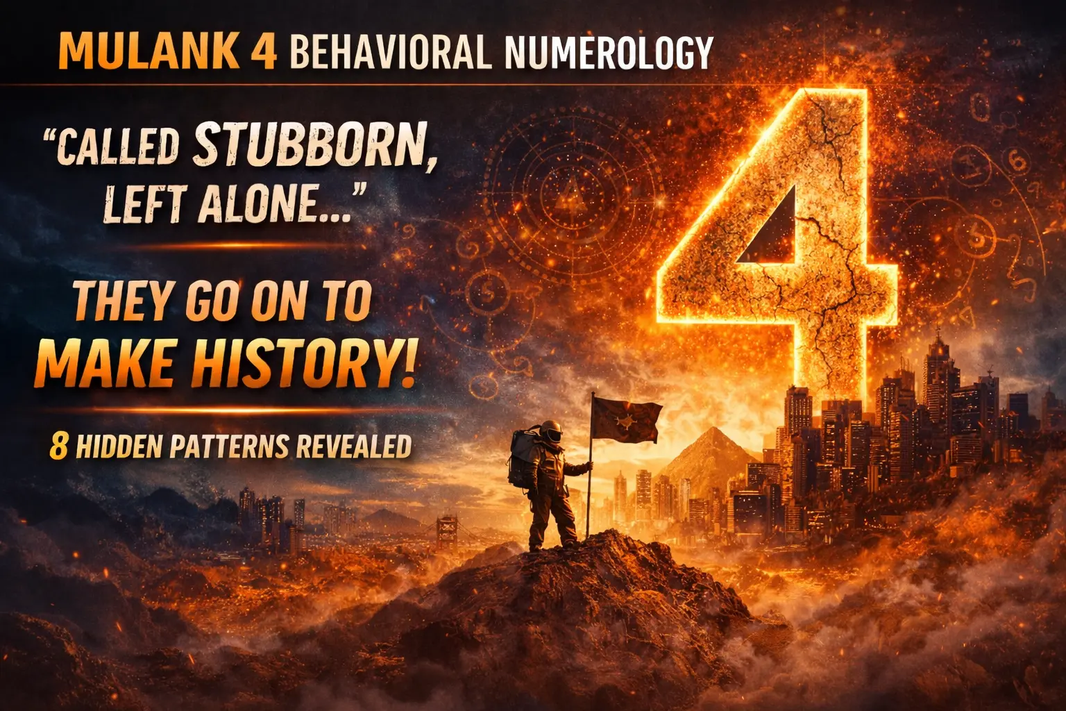 Mulank 4 Behavioral Numerology