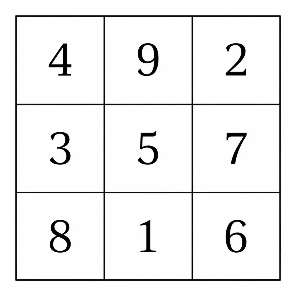 Lo Shu Grid Missing Number